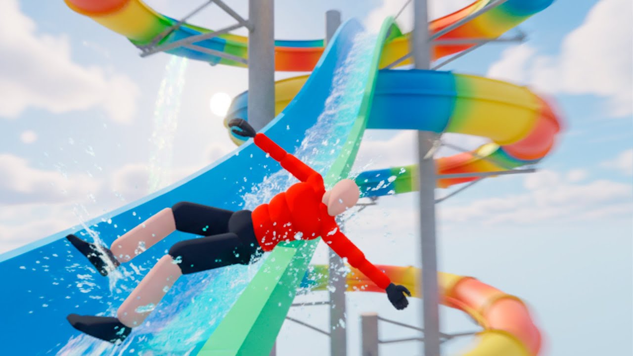 RAGDORE/GORAG - Ragdoll Epic Water Stunts #11