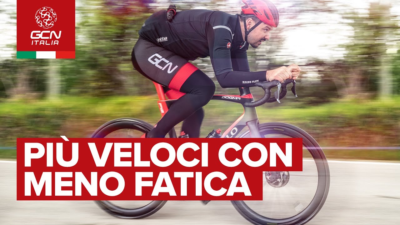 Come andare più veloci, facendo meno fatica | Ciclismo per principianti -  YouTube