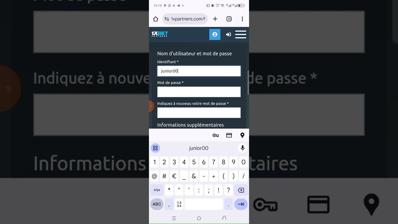 créations de code promo 1xbet pour gagner de l'argent rapidement et facilement.