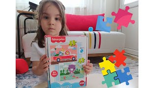 Elif, Öykü Ve İnci Puzzle Yarışması Yapıyor 🧩 Kim Daha Hızlı Bitirecek?