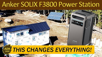 Anker SOLIX F3800 Power Station with Transfer Switch for Home Backup - Taking it OFF-THE-GRID!