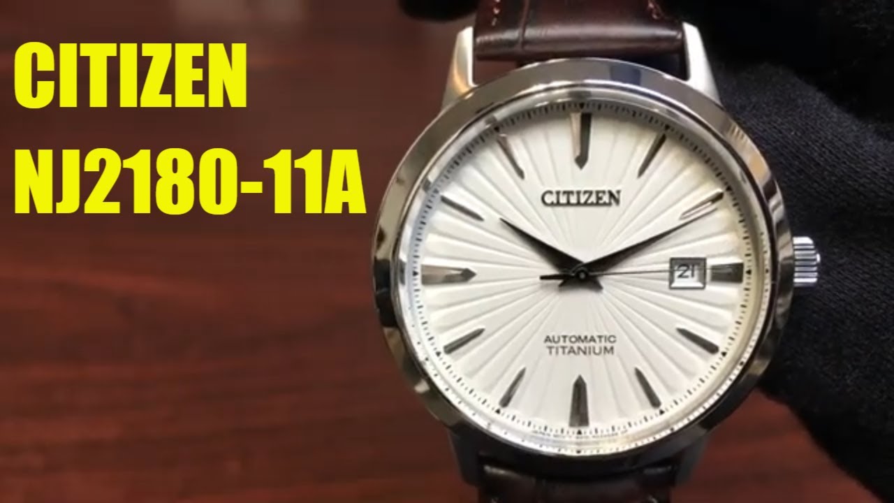 シチズン 腕時計NJ2180-11A チタン 自動巻き orient seiko チタンのシチズン | 百姓いろは