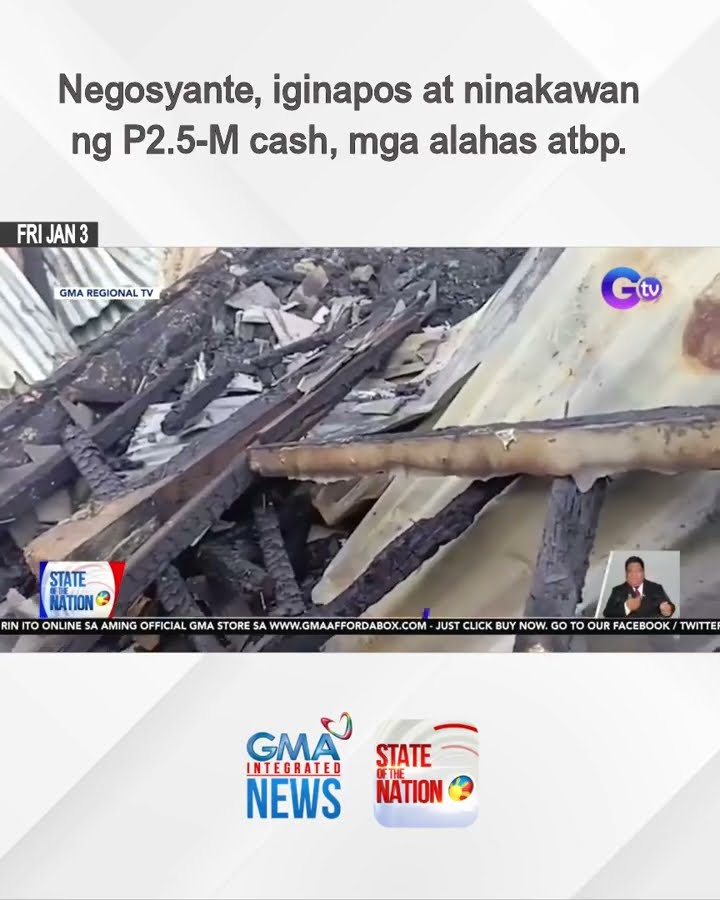 Negosyante, iginapos at ninakawan ng P2.5-M cash, mga alahas atbp. | SONA