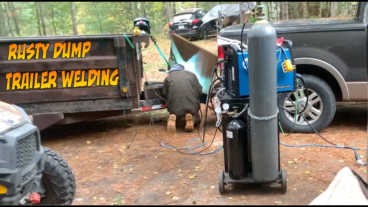 Dump Trailer Welding Repair (EP412) YouTube
