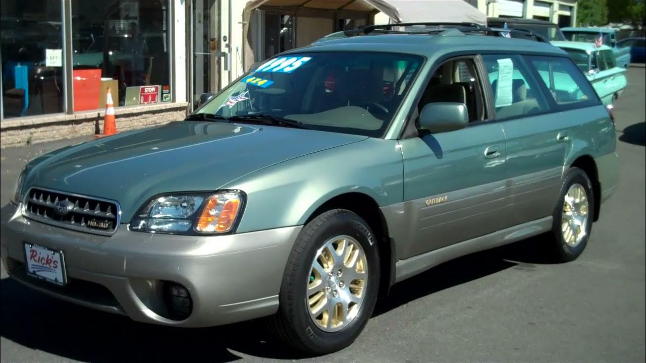 2003 SUBARU OUTBACK AWD SOLD!! - YouTube