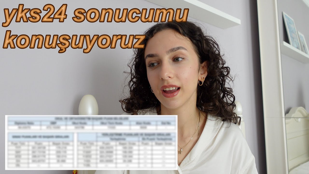 YKS2024 SONUCUMU KONUŞUYORUZ | ders ders netlerim🎀