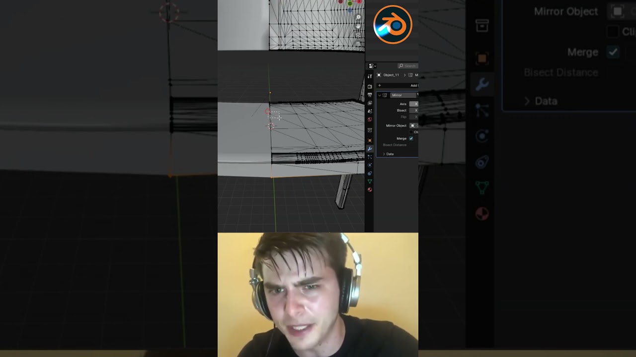 Noob vs Pro artist- Mirror  in Blender🔥