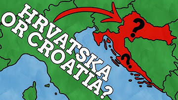 Why Is Hrvatska Called Croatia In English?