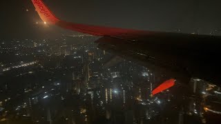 LANDING IN MUMBAI(A CITY WHICH NEVER SLEEPS) ||🛬 🛬|| BOEING 737 MAX|| 🏙️🏙️