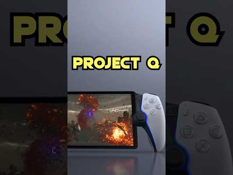 PlayStation joins the handheld market with Project Q #shorts #playstation #ps5 #playstationshowcase