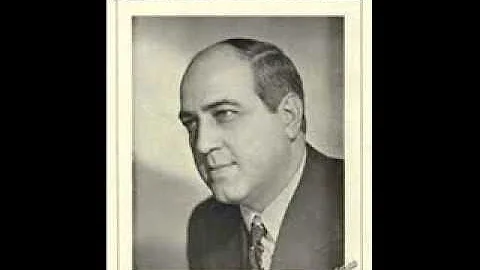 Richard Crooks Sings "The Holy City"