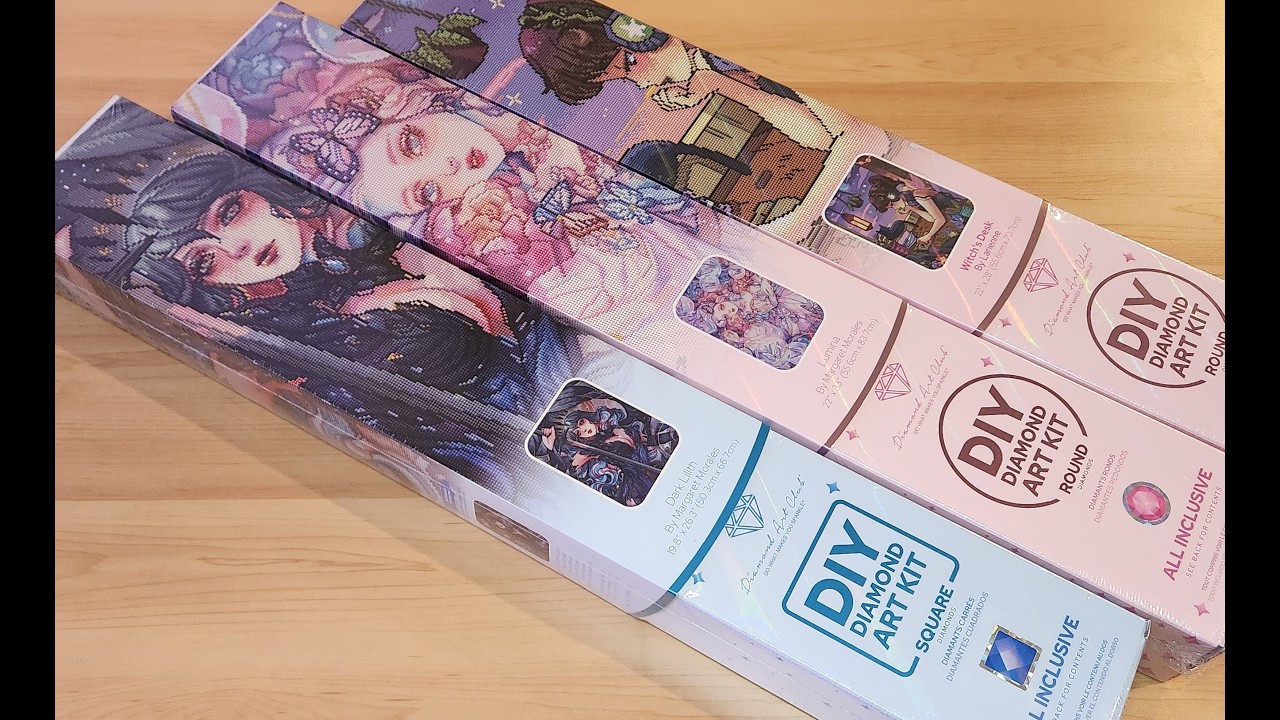 DAC Unboxing Lumina, Dark Lilith, Witch's Desk