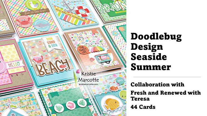 44 Cards | Doodlebug Seaside Summer | Collaboratio...