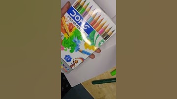 doms super soft pencil colour 12 shades||premium pencil colours||#shorts