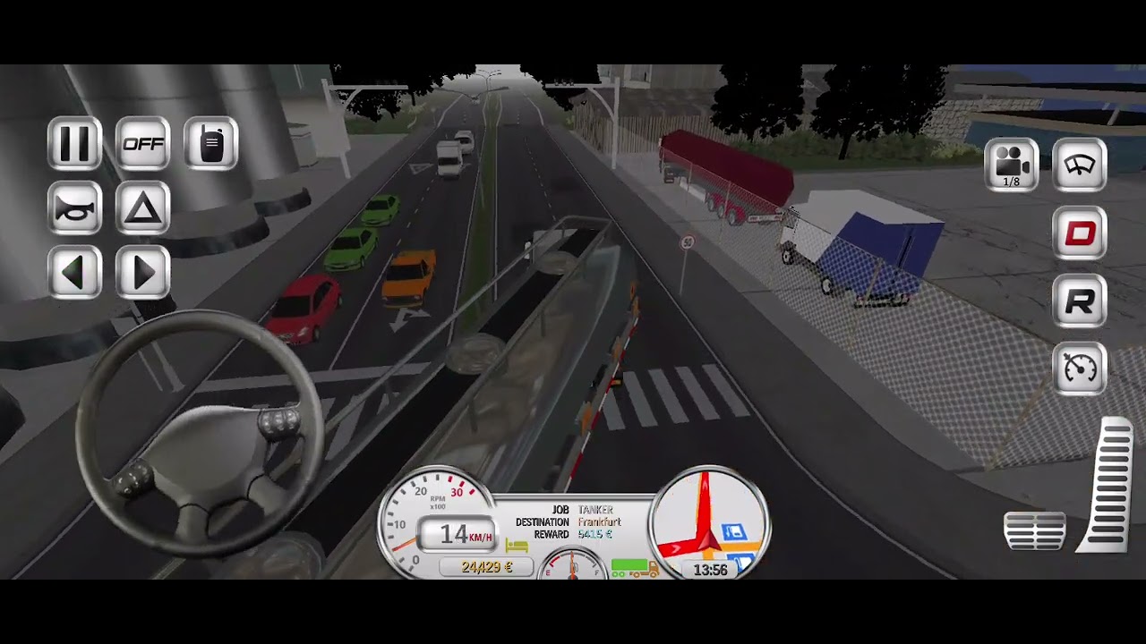 Truck Driving 🛻 race 🏎️ and cargo