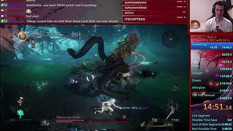 Nioh 2 Spear only Level 1 run with DLCs