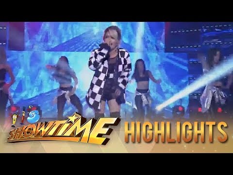 It's Showtime: KZ Tandingan shows her world class performance on It's Showtime stage