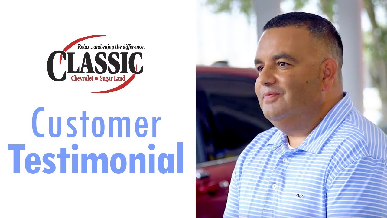 Classic chevy sugar land customer testimonial marty morales youtube