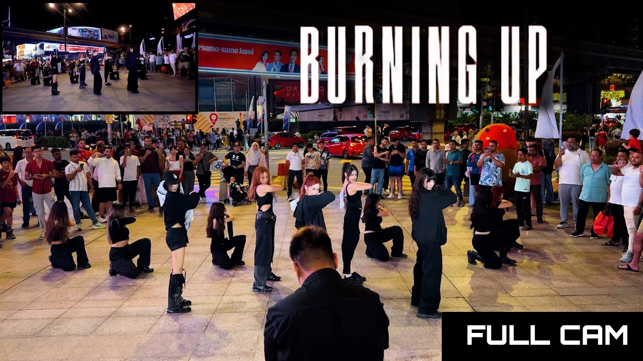 [KPOP IN PUBLIC | FULL CAM ] MEOVV(미야오) - ‘BURNING UP’  with Backup Dance Cover by 1119DH | MALAYSIA