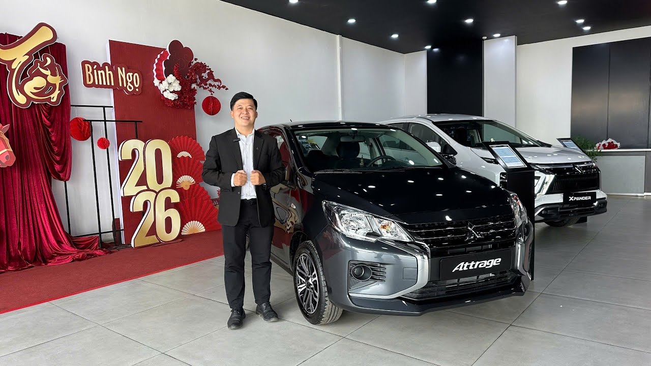 Cập Nhật Chương Trình Khuyến Mãi Dòng Xe Attrage Mới Nhất - 033.4855.392 