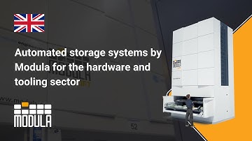Automated storage systems by Modula for the hardware and tooling sector | EN