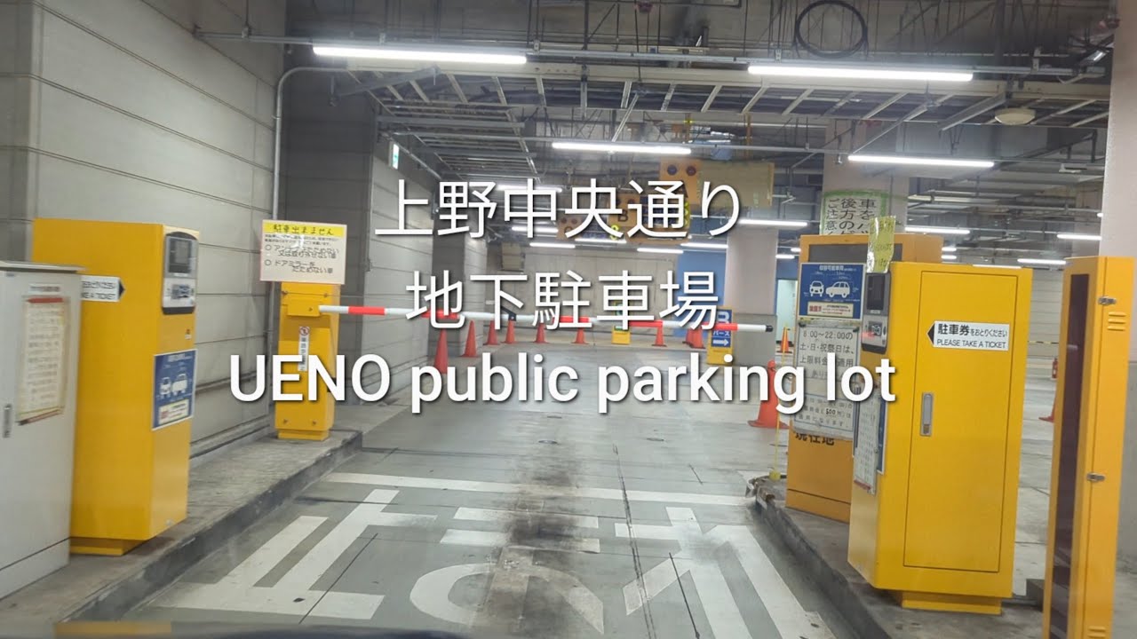 上野 中央 通り 地下 駐 車場 入口