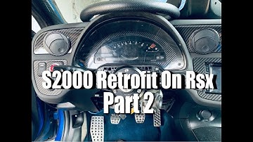 RSX Gets S2000 Cluster *PART 2* (Finished Product)