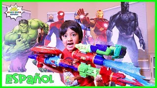 Marvel Avengers Infinity War Superhero Toys Hide and Seek con Ryan’s World