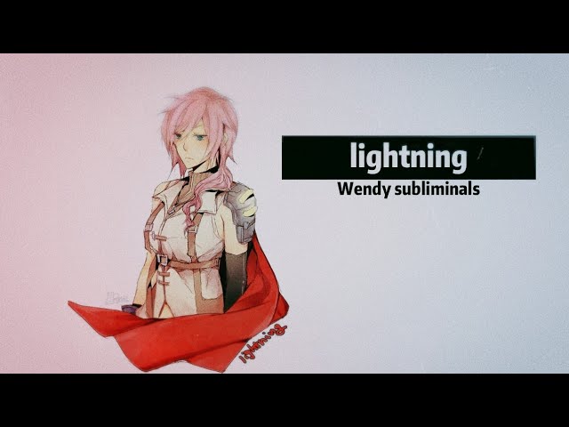 Subliminal|| lightning Final fantasy XIII