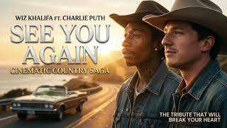 Wiz Khalifa Ft Charlie Puth  See You Again epic Cinematic Country Saga  Ai Tribute Cover