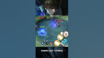 Gusion easy tutorial 🎮 #mlbb #gusion #tutorial #shorts