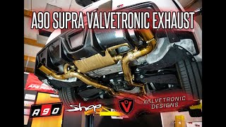 Valvetronic Designs A90 Toyota Supra Exhaust System