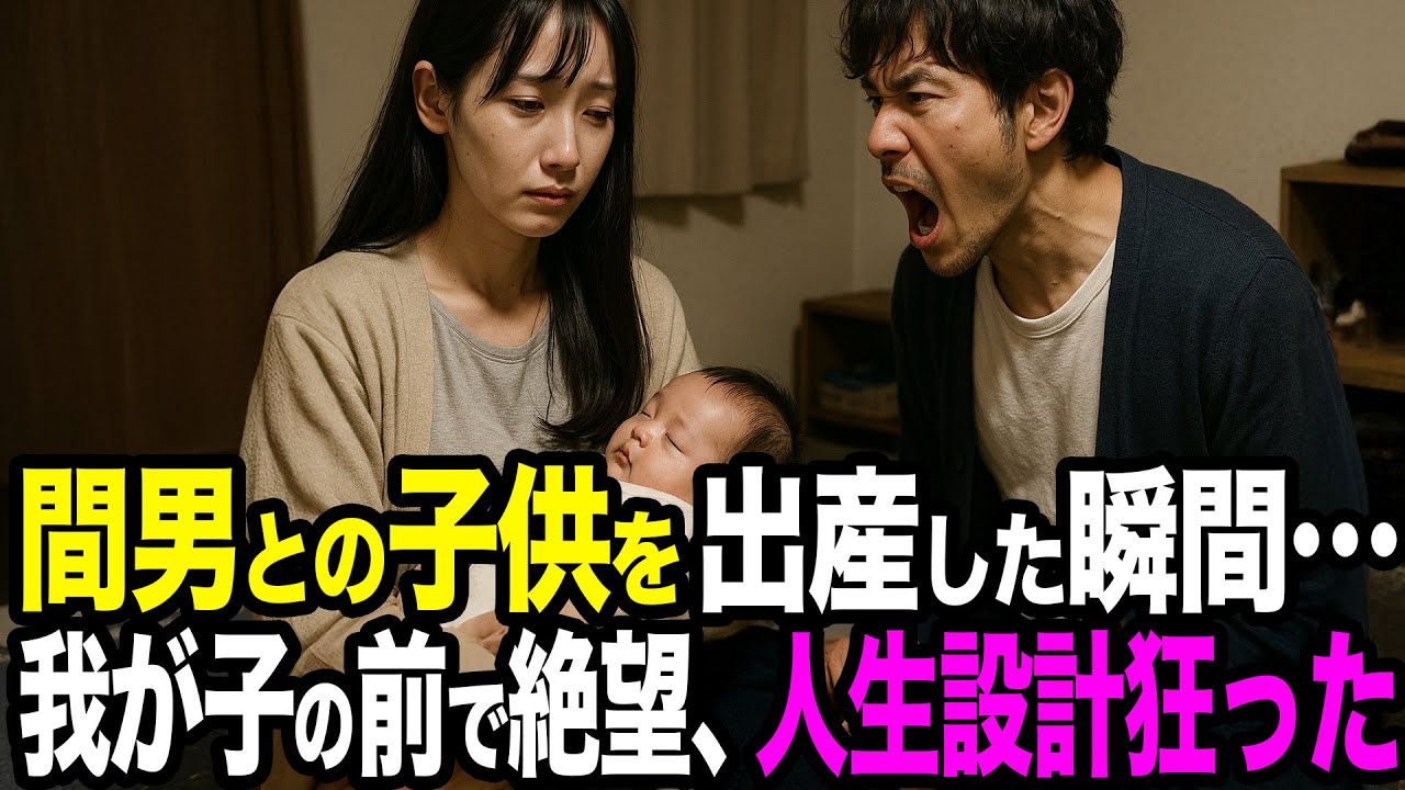 【シタ妻】「穴モテ浮気女に居場所はない... 」間男との子供を出産した瞬間、抱いたばかりの我が子の前で絶望→人生設計狂いました。【修羅場朗読】