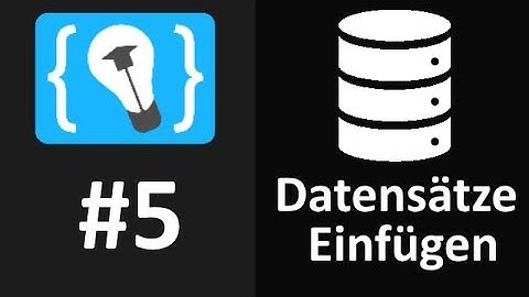 Datenbanken und SQL #5 - Datensätze hinzufügen