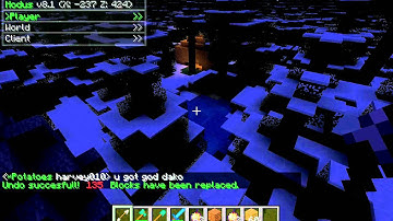 Minecraft Plugin:Voxel Sniper Tutorial