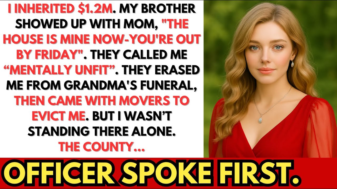Бабушка оставила мне 1,2 миллиона долларов, но семья вошла, как будто это их имущество, и велела ...