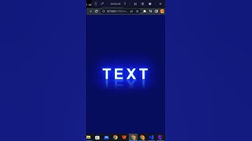 How to create a glow effect in HTML & CSS #shorts #html #css