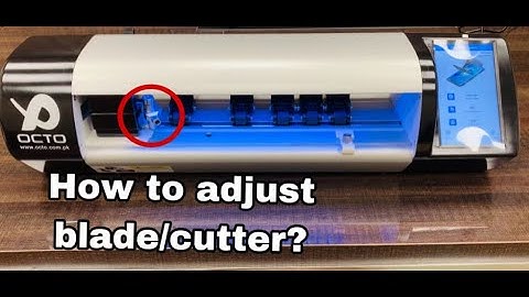 Learn how to Change and Adjust the Blade Cutter in OCTO Sheet Cutting Machine plotter.