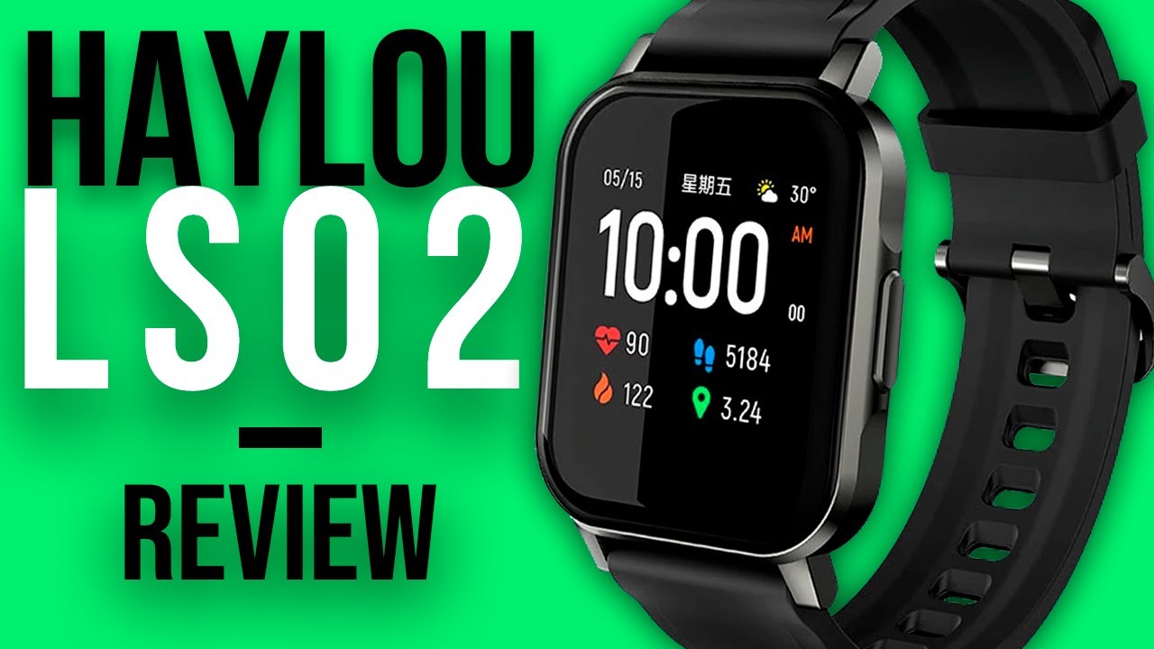 Relógio SmartWatch Haylou LS02 (Versão Global), À Prova D'água