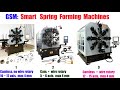 GSM provides spring forming machine 0.2 ~ 10 mm since 2005