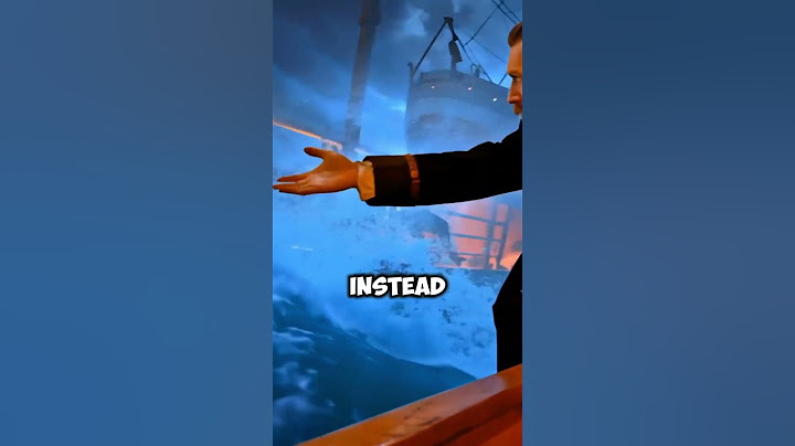 Drunk Man Survives The Titanic 😱