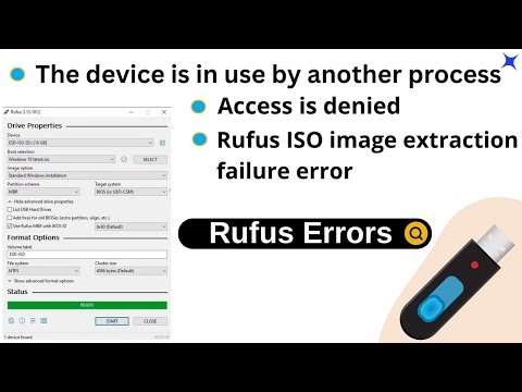How to fix Rufus errors | Fix All Rufus errors 2022 | VTeach24|