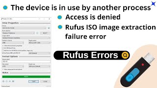 How to fix Rufus errors | Fix All Rufus errors 2022 | VTeach24|