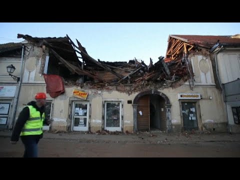 Κροατία: Άστεγοι πληγέντες από το σεισμό