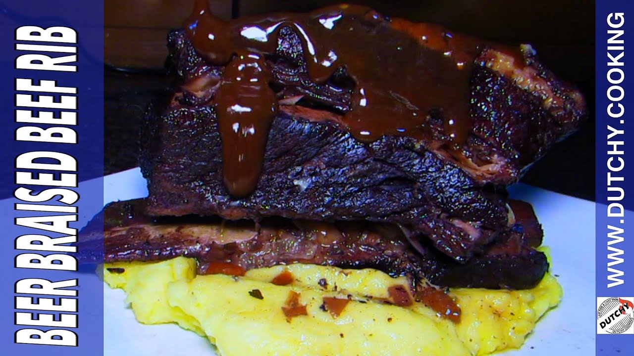 Dutch Oven Braised Beef Rib Dutchy Cooking YouTube