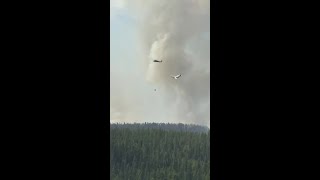 VIDEO: Battling the Colt Fire from the air northwest of Seeley Lake