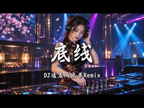 DJ凌晨两点半 - 底线 (女版)｜DJ 230am Remix 动态歌词MV