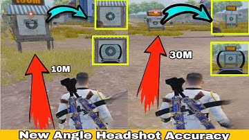 NEW🔥ILLEGAL Headshot Accuracy Guide | How To Improve Aim Crosshair Accuracy In Bgmi | New Tricks 🔥🔥