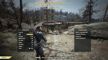 Fallout76: Alien Disintegrator & Mistakes, Sorry!