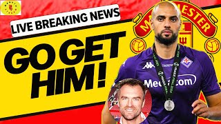 DEADLINE DAY CHAOS! AS MAN UTD DIRECTOR FLYS OUT TO ITALY TO GET AMRABAT TRANSFER DONE.
